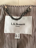 LK Bennett Beige Jacket Size 10 - Whispers Dress Agency - Sold - 2