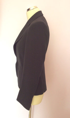 Laura Ashley Black Suit Jacket Size 10 - Whispers Dress Agency - Sold - 2