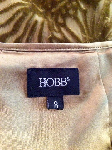 Hobbs Green Velvet Floral Trim Silk Blend Skirt Size 8 - Whispers Dress Agency - Womens Skirts - 2