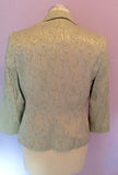 MINOSA LIGHT GREEN JACKET & SKIRT SUIT WITH MATCHING BAG SIZE 12 PETITE - Whispers Dress Agency - Womens Suits & Tailoring - 4