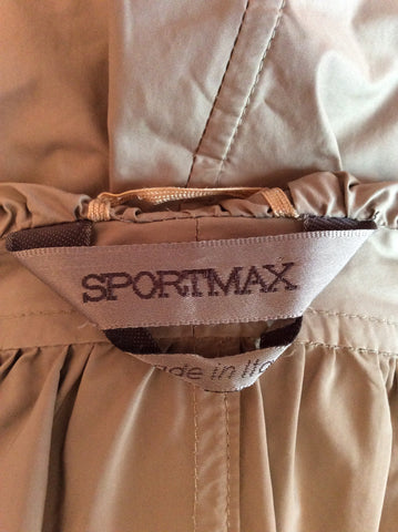 Max Mara Sportmax Beige Jacket Size 16 - Whispers Dress Agency - Sold - 5