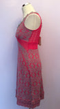 Brand New Odd Molly Pink & Silver Metallic Knit Dress Size 0 UK 6/8 - Whispers Dress Agency - Sold - 3