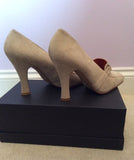 Vintage 1990s Biba Cream Suede Heeled Court Shoes Size 6.5/40 - Whispers Dress Agency - Sold - 5