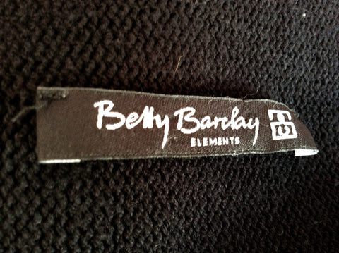 Betty Barclay Black Sleeveless Cardigan Size 14 - Whispers Dress Agency - Womens Knitwear - 4