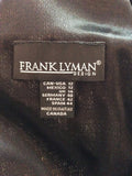 Brand New Frank Lyman Black Sequinned Net Overlay Cocktail Dress Size 14 - Whispers Dress Agency - Sold - 5