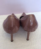 Kurt Geiger Brown Patent Leather Heels Size 5/38 - Whispers Dress Agency - Womens Heels - 4