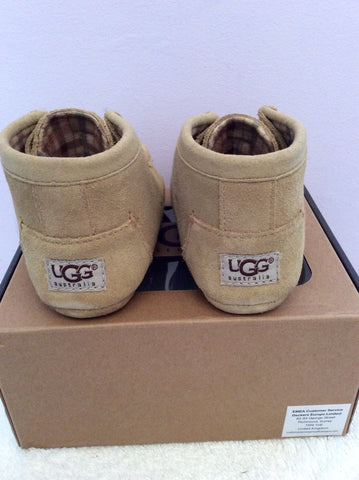 Brand New Ugg Olly Sand Infant Booties Size 6-12 Months - Whispers Dress Agency - Sold - 2