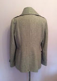 New York & Company Light Grey Double Breasted Wool Blend Jacket Size M - Whispers Dress Agency - Womens Coats & Jackets - 3