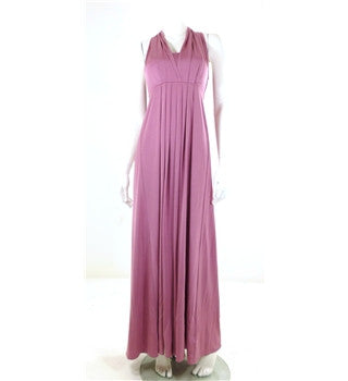 Brand new Marks & Spencer Dusky pink multi way long dress size 8 - Whispers Dress Agency - Womens Dresses - 1