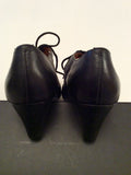 Faith Black Mary Jane Leather Heels Size 7/40 - Whispers Dress Agency - Sold - 4