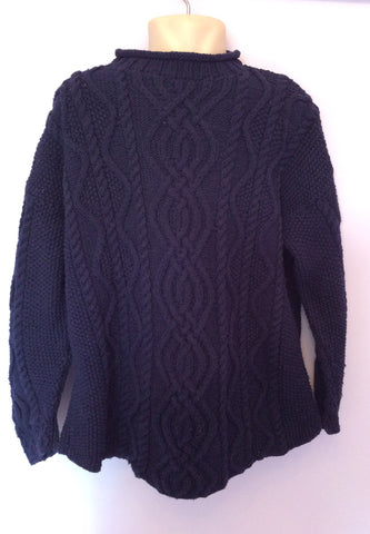 Mini Boden Dark Blue Cotton Jumper Age 9/10 Yrs - Whispers Dress Agency - Sold