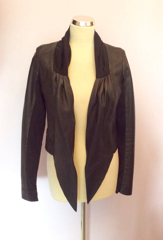 Brand New Supertrash Black Leather Jacket Size S - Whispers Dress Agency - Womens Coats & Jackets - 1