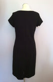 Laura Ashley Black Pencil Dress Size 12 - Whispers Dress Agency - Womens Dresses - 4