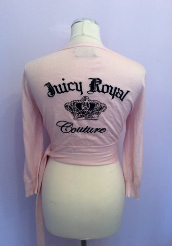 Juicy Couture Pale Pink Wrap Around Ballet Top Size L - Whispers Dress Agency - Sold - 2
