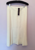 BRAND NEW LONG TALL SALLY IVORY SATIN BACKED CREPE SKIRT SIZE 18 - Whispers Dress Agency - Womens Skirts - 2