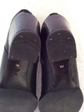 Whistles Black Leather Ankle Boots Size 5/38 - Whispers Dress Agency - Sold - 5