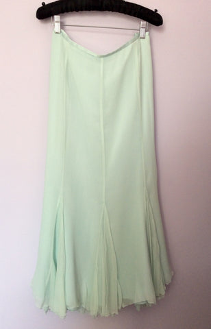 Presen De Luxe Light Mint Green Jacket,Top & Skirt Suit Size 20 - Whispers Dress Agency - Sold - 8