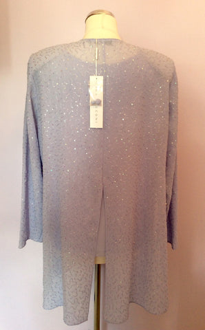Brand New Gina Bacconi Lilac Sequinned 3 Piece Occasion Suit Size 16 - Whispers Dress Agency - Sold - 3