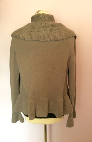 Marccain Grey Knit Twinset With Wool & Alpaca Size N4 UK 14 - Whispers Dress Agency - Sold - 2