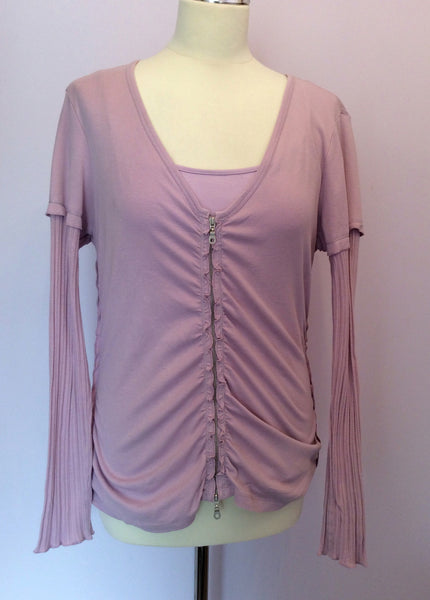 SANDWICH PINK CAMISOLE TOP & CARDIGAN SIZE L - Whispers Dress Agency - Womens Tops - 1