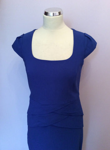 Roman Originals Azure Blue Bodycon Dress Size 10 - Whispers Dress Agency - Womens Dresses - 2