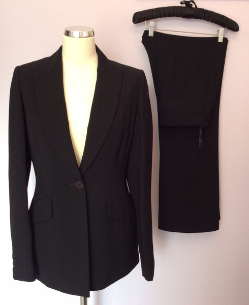 Principles Black Trousers Suit Size 10/12 - Whispers Dress Agency - Sold - 1