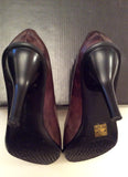Brand New Moda In Pelle Brown Leather Heels Size 4/37 - Whispers Dress Agency - Womens Heels - 4