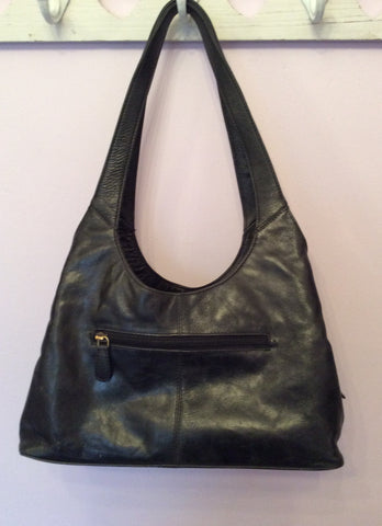 Island Black Leather Shoulder Bag - Whispers Dress Agency - Shoulder Bags - 2