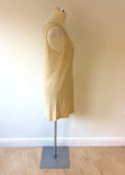 RELIGION NUDE BEADED & SEQUINNED SHIFT DRESS SIZE XS UK 8
