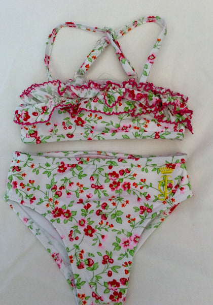 Brand New Juicy Couture Floral Print Bikini Age 3/6 Months - Whispers Dress Agency - Baby - 1