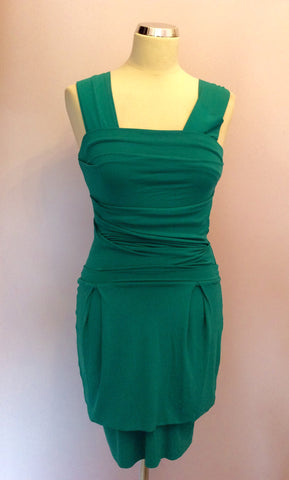 Gorgeous Couture Green Stretch Mini Dress Size S - Whispers Dress Agency - Womens Dresses - 1