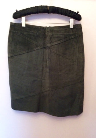 Mansharey Women Dark Grey Suede Skirt Size M - Whispers Dress Agency - Womens Skirts - 2