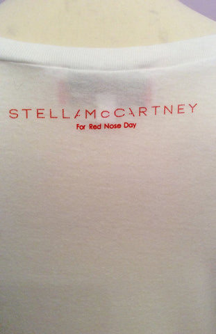 Stella McCartney For Comic Relief White Marilyn Monroe T Shirt Size S - Whispers Dress Agency - Sold - 3
