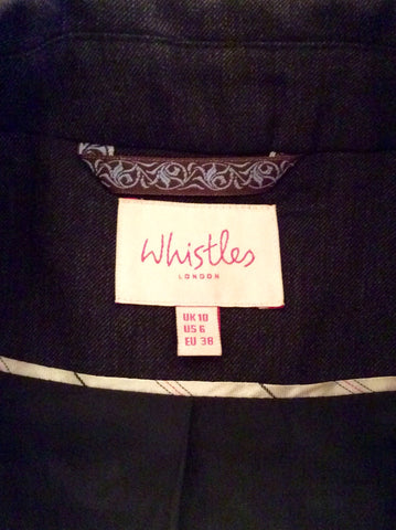 Whistles Dark Grey Wool Skirt Suit Size 10 - Whispers Dress Agency - Sold - 6
