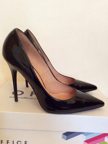 Office Patent Leather Stiletto Heels Size 7/40 - Whispers Dress Agency - Sold - 3