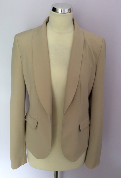 LK Bennett Beige Jacket Size 10 - Whispers Dress Agency - Sold - 1
