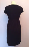 The White Company Black Jersey Dress Size XS - Whispers Dress Agency - Sold - 3
