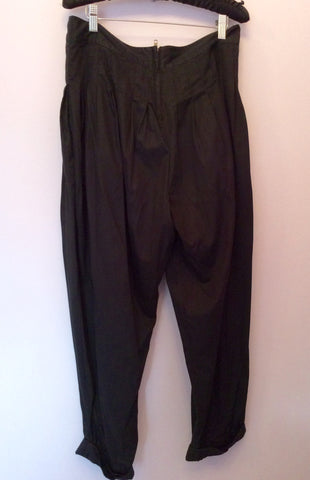 French Connection Black Ali Baba Balloon Trousers Size 12 - Whispers Dress Agency - Sold - 2