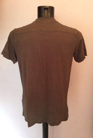 All Saints Anonymous Brown Polo Shirt Size M - Whispers Dress Agency - Sold - 3