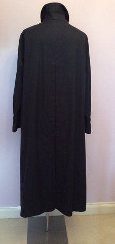 Burberry Dark Navy Blue Mac / Coat Size 12 X Long - Whispers Dress Agency - Sold - 3