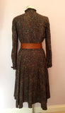 Vintage Vogue American Designer Original Print Dress Size 10 - Whispers Dress Agency - Womens Vintage - 3