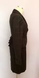 LK Bennett Charcoal Grey Check Wool Dress Suit Size 8/10 - Whispers Dress Agency - Sold - 3