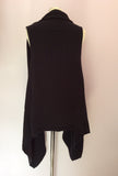 Betty Barclay Black Sleeveless Cardigan Size 14 - Whispers Dress Agency - Womens Knitwear - 3