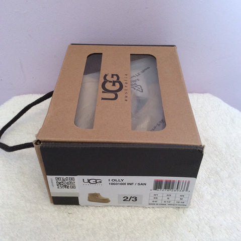 Brand New Ugg Olly Sand Infant Booties Size 6-12 Months - Whispers Dress Agency - Sold - 4
