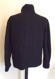 Prada Charcoal Grey Wool Blend Zip Up Jacket Size XL - Whispers Dress Agency - Sold - 6