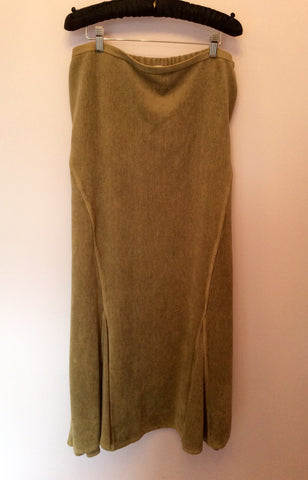 Sahara Dark Sand Jacket & Long Skirt Suit Size XL - Whispers Dress Agency - Sold - 6
