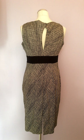 Coast Black & White Print Pencil Dress Size 12 - Whispers Dress Agency - Womens Dresses - 3