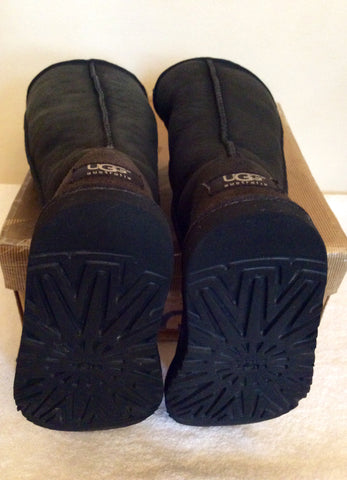 Ugg Black Sheepskin Boots Size 12/30 - Whispers Dress Agency - Sold - 4