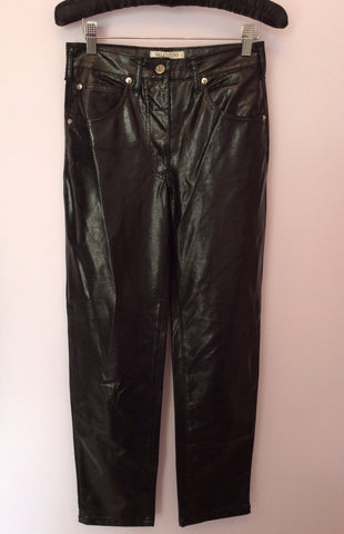 VALENTINO JEANS BLACK PVC TROUSER SUIT SIZE 10 - Whispers Dress Agency - Womens Suits & Tailoring - 5