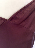Monsoon Brown Silk Dress Size 10 - Whispers Dress Agency - Womens Dresses - 5